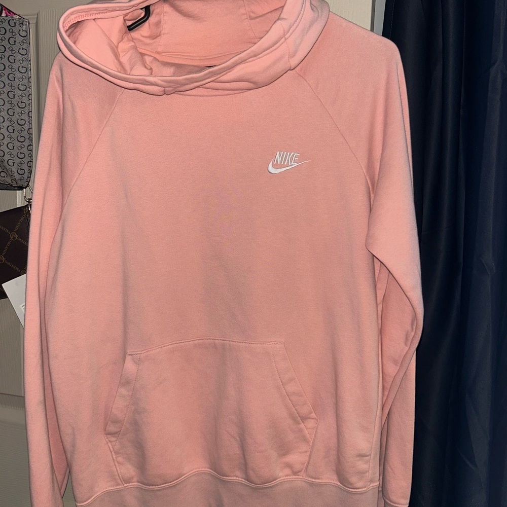 Nike Light Pink Women's Hooded Pullover Sweatshirt